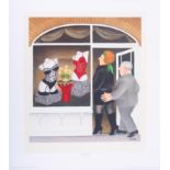 Beryl Cook (1926-2008) 'The Lingerie Shop' signed limited edition print 212/650, published by The