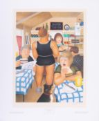 Beryl Cook (1926-2008) 'Elvira's Café' signed limited edition print 618/850, published by The