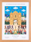 Brian Pollard, poster 'The Royal Citadel' signed limited edition 100/750, 58cm x 41cm, framed and