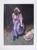 Robert Lenkiewicz (1941-2002) 'Painter With Women, St Antony Theme' singed limited edition print