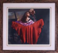 Robert Lenkiewicz (1941-2002) 'Painter With Karen, The Dance' signed limited edition