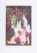 Beryl Cook (1926-2008) 'Fuchsia Fairies' signed limited edition print 459/650, published by The