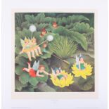 Beryl Cook (1926-2008) 'Fairies and Pixies' signed limited edition print 417/650, published by The