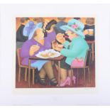 Beryl Cook (1926-2008) 'Ladies Who Lunch' signed limited edition print 452/650, published by The