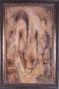 Janet Treby (b. 1955) 'Figure Study' 89cm x 54cm , framed.