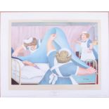 Beryl Cook (1926-2008) 'Angels' signed print, stamped HBB, published 1983 by The Alexander Gallery