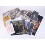 A collection of various memorabilia including Robert Lenkiewicz by New Street Gallery, auction