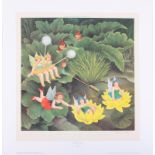 Beryl Cook (1926-2008) 'Fairies and Pixies' signed limited edition print 419/650, published by The