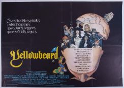 Cinema Poster for the film 'Yellow Beard' year 1983 featuring Graham Chapman. Provenance: The John