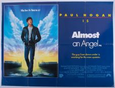 Cinema Poster for the film 'Almost an Angel' year 1990 featuring Paul Hogan. Provenance: The John