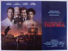 Cinema Poster for the film 'Nothing but Trouble' featuring Chevy Chase. Provenance: The John Welch