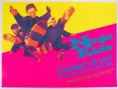 Cinema Poster for the film 'Ninja Kids' year 1990. Provenance: The John Welch Collection, previous