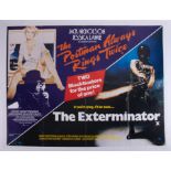 Cinema Poster for the film 'The Postmen always rings twice & The Exterminator'. Provenance: The John