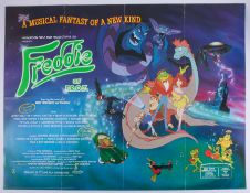 Cinema Poster for the film 'Freddie as F.R.O.7.' year 1992. Provenance: The John Welch Collection,