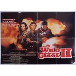 Cinema Poster for the film 'Wild Geese 2' year 1985 featuring Edward Woodward. Provenance: The
