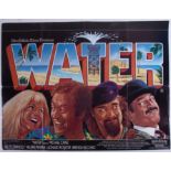Cinema Poster for the film 'Water' featuring Billy Connolly (tear bottom edge). Provenance: The John