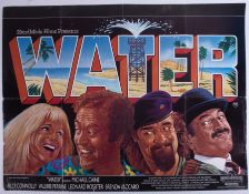 Cinema Poster for the film 'Water' featuring Billy Connolly (tear bottom edge). Provenance: The John