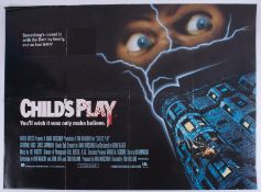 Cinema Poster for the film 'Child’s Play' year 1988. Provenance: The John Welch Collection, previous