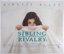 Cinema Poster for the film 'Sibling Rivalry' featuring Kirstie Alley. Provenance: The John Welch