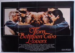 Cinema Poster for the film 'Torn between two lovers' year 1980 featuring George Pepard.