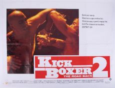 Cinema Poster for the film 'Kickboxer 2' year 1991. Provenance: The John Welch Collection,