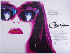 Cinema Poster for the film 'The Crush' year 1993 (water damage). Provenance: The John Welch