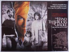 Cinema Poster for the film 'The Hand that Rocks the Cradle' year 1992. Provenance: The John Welch