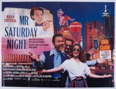 Cinema Poster for the film 'Mr Saturday Night' year 1992 featuring Billy Crystal. Provenance: The