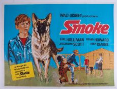 Cinema Poster for the film 'Smoke' year 1970 (tiny tear at bottom centre fold). Provenance: The John