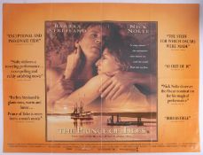 Cinema Poster for the film 'Prince of Tides' year 1991 featuring Barbra Streisand & Nick Nolte.