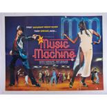 Cinema Poster for the film 'The Music Machine'. Provenance: The John Welch Collection, previous