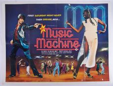 Cinema Poster for the film 'The Music Machine'. Provenance: The John Welch Collection, previous