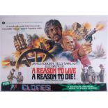 Cinema Poster for the film 'A reason to live, a reason to die & Clones' year 1972. Provenance: The