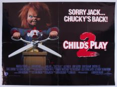 Cinema Poster for the film 'Child’s Play 2' year 1990. Provenance: The John Welch Collection,