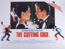 Cinema Poster for the film 'The Cutting Edge'. Provenance: The John Welch Collection, previous owner