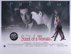 Cinema Poster for the film 'Scent of a Woman' year 1993 featuring Al Pacino. Provenance: The John