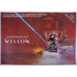 Cinema Poster for the film 'Willow' year 1988. Provenance: The John Welch Collection, previous owner