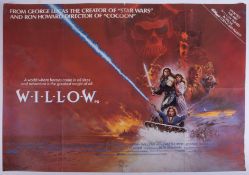 Cinema Poster for the film 'Willow' year 1988. Provenance: The John Welch Collection, previous owner