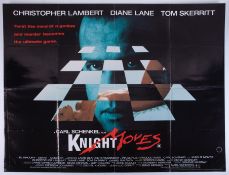 Cinema Poster for the film 'Knight Moves' year 1974 featuring Christopher Lambert. Provenance: The