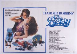 Cinema Poster for the film 'The Betsy' year 1978 featuring Harold Robbins, Laurence Olivier (tears
