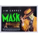 Cinema Poster for the film 'The Mask' year 1994 featuring Jim Carrey. Provenance: The John Welch