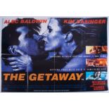 Cinema Poster for the film 'The Getaway' year 1993 featuring Alec Baldwin & Kim Basinger.
