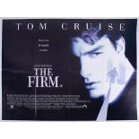 Cinema Poster for the film 'The Firm' year 1993 featuring Tom Cruise. Provenance: The John Welch