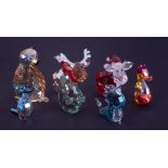 Swarovski Crystal LovLots, 'Reindeer Mo', 'Gine The Seahorse', 'Tatsu The Dragon' etc.