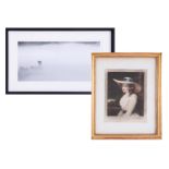 Claire Gillo, photographic artist signed print, Misty Morning, together with an antiquarian