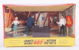 Gilbert, James Bond Secret Agent Action Toy Set 5, circa 1965, boxed, (Bond with baretta).