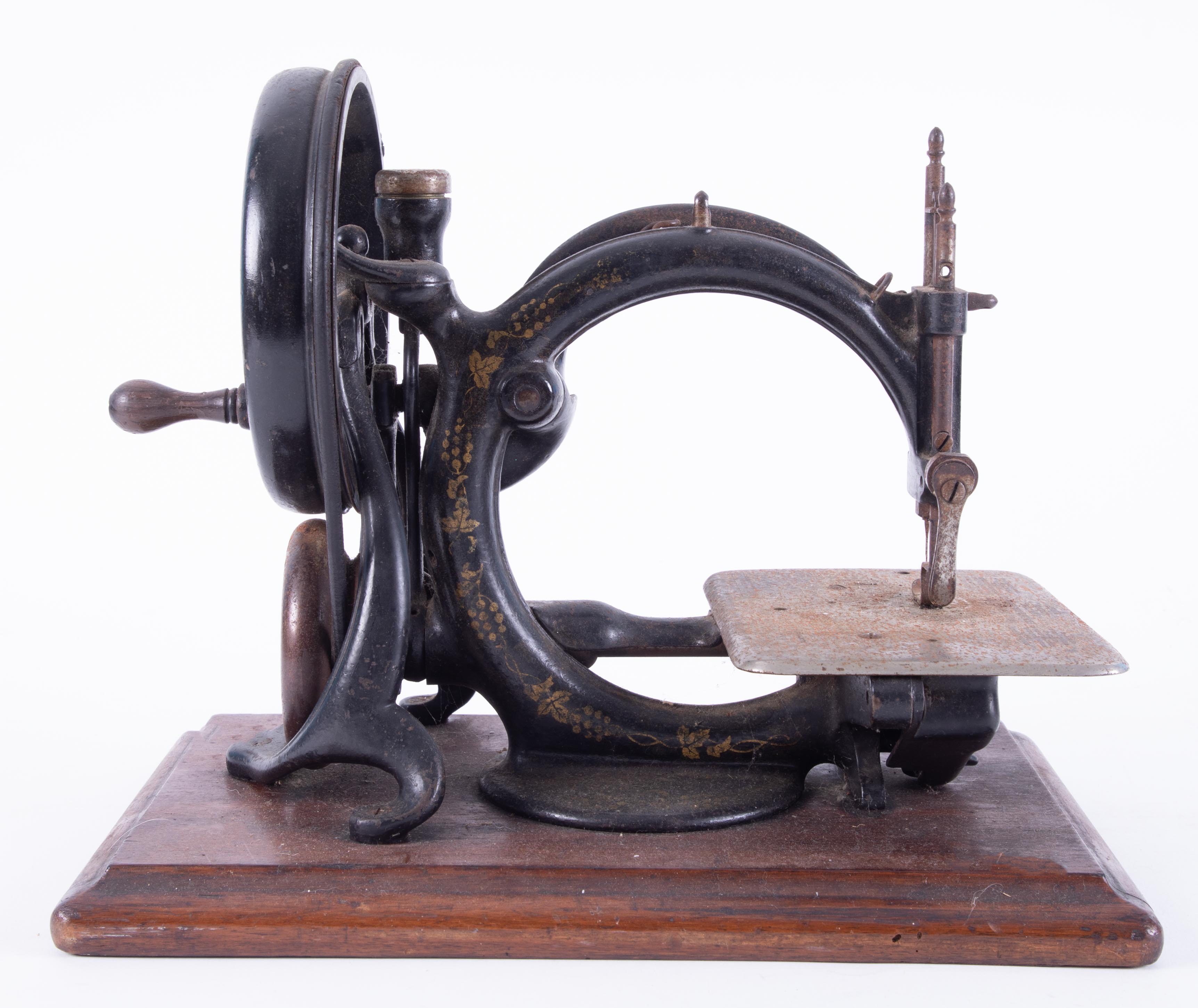 Willcox & Gibbs sewing machine circa 1890.