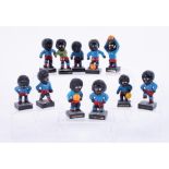 A team of Robertson Jam football figures, plastic, (11).