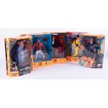 Five James Bond limited edition Action Man figures, boxed.