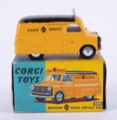 Corgi Toys, Bedford AA van 408, boxed.